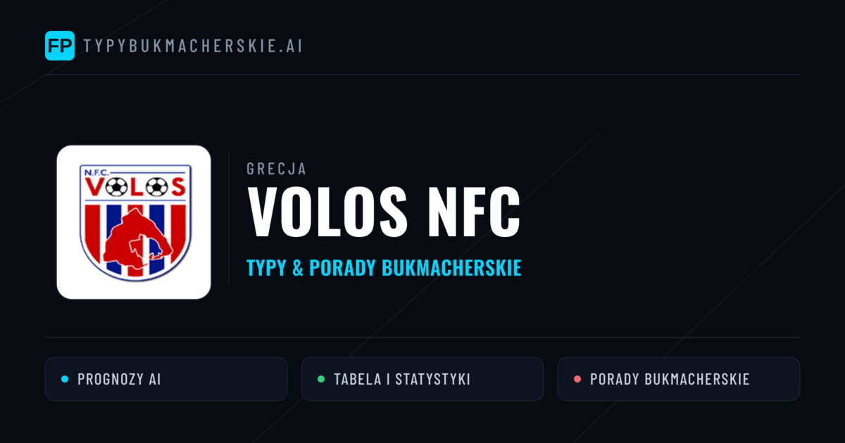 Volos NFC Typy i statystyki