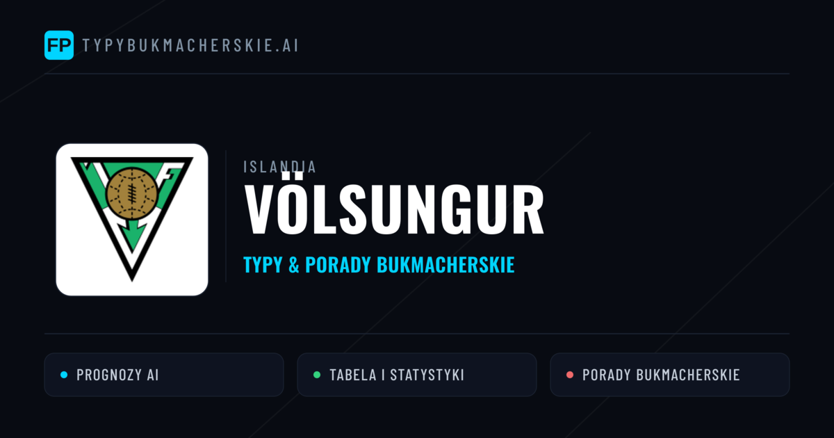 Völsungur Typy i statystyki