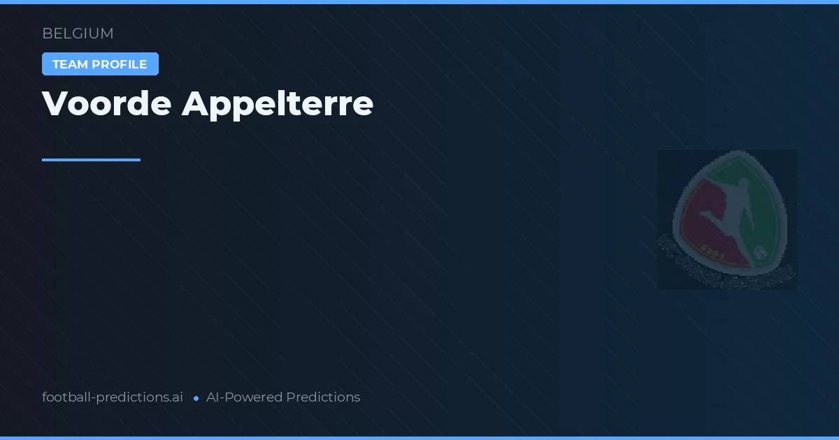 Voorde Appelterre Typy i statystyki