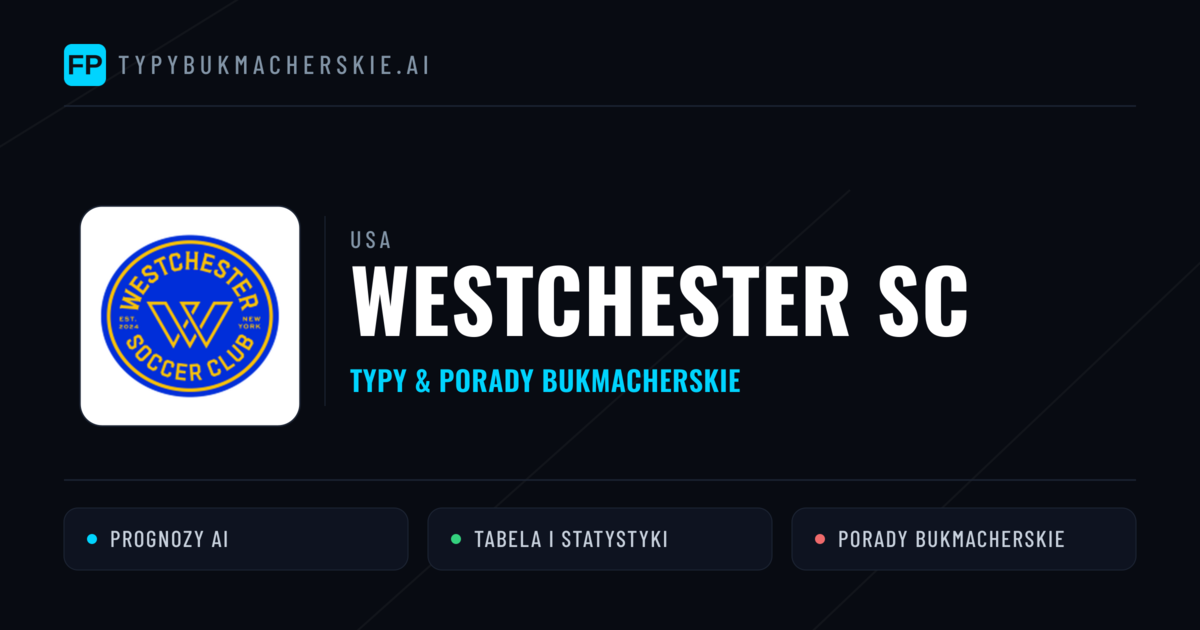Westchester SC Typy i statystyki