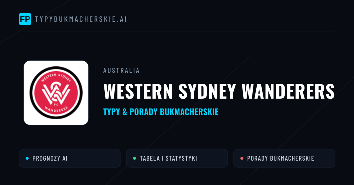 Western Sydney Wanderers Typy i statystyki