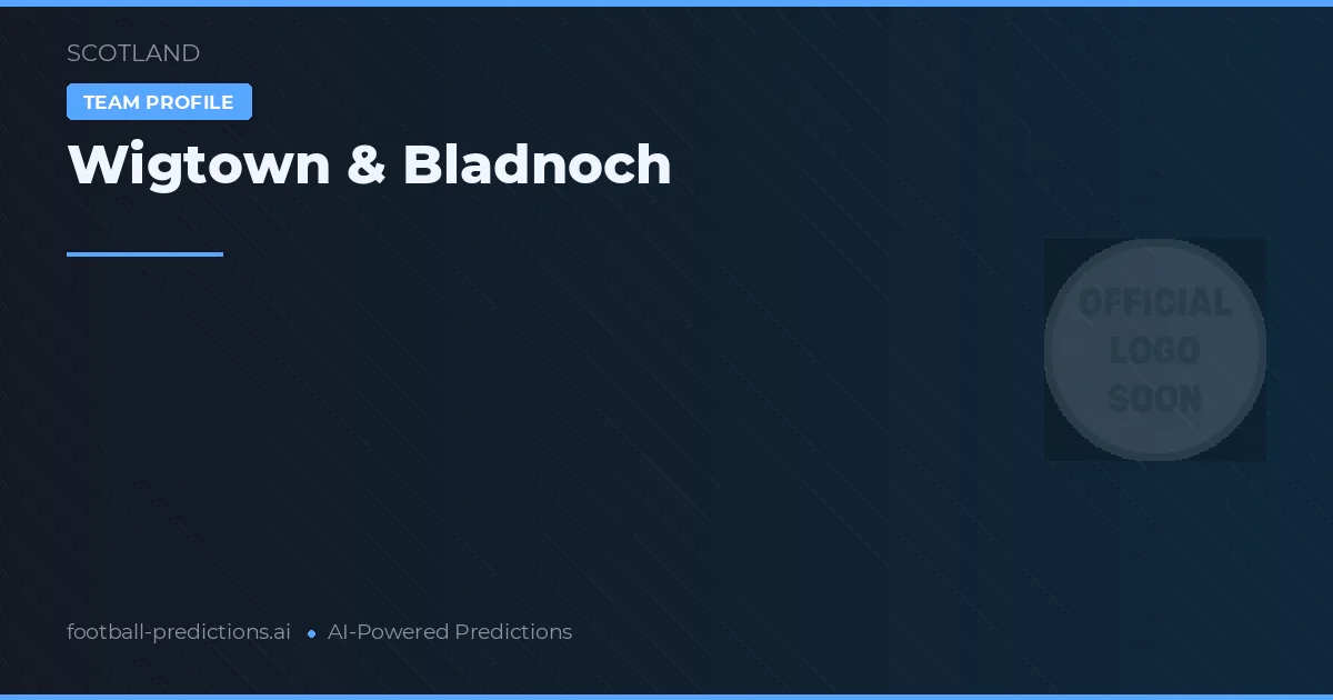 Wigtown & Bladnoch Typy i statystyki