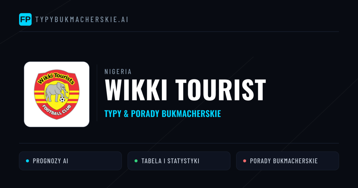 Wikki Tourist Typy i statystyki