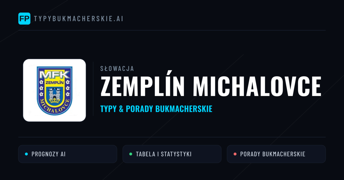 Zemplín Michalovce Typy i statystyki